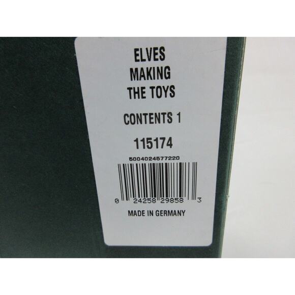 MARQUIS WATERFORD CRYSTAL ELVES MAKING THE TOYS SANTA CLAUS IS COMING TO TOWN - Picture 7 of 8